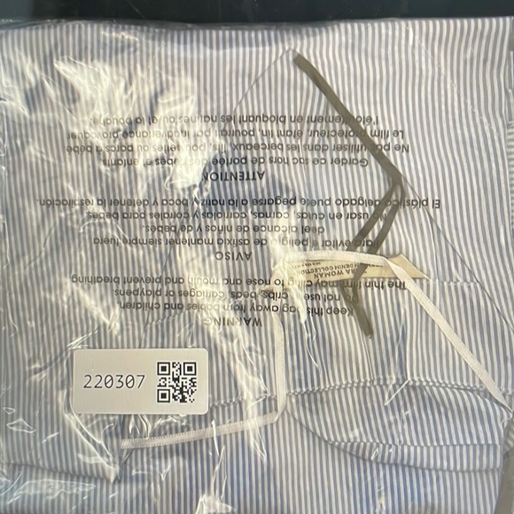 Zara Woman Striped Blouse - Picture 1 of 1